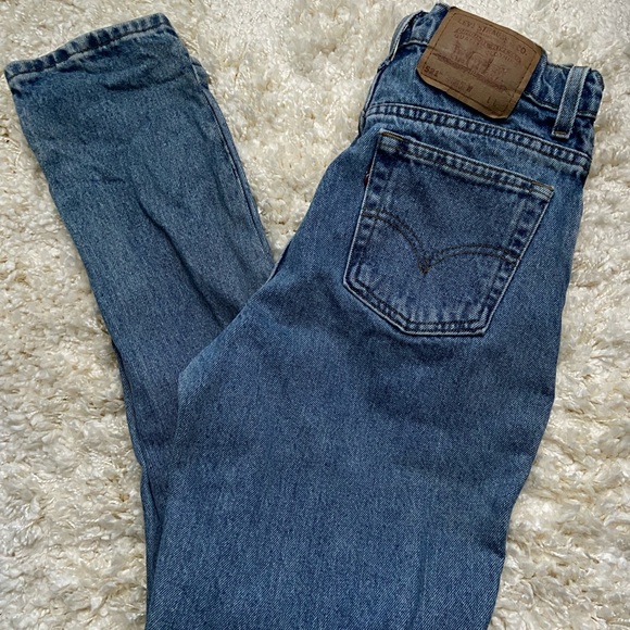 Vintage Levi’s 521 Medium Blue Jeans - Picture 1 of 8